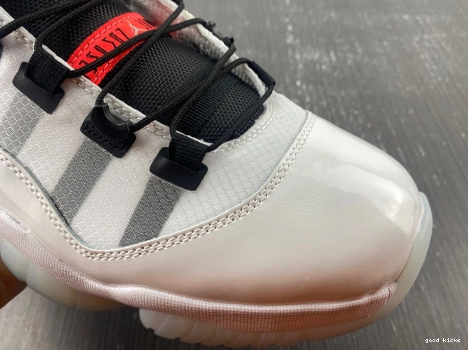 Cheap Plug) Air Adapt DD3522-100 (CN Jordan 11 White 0717